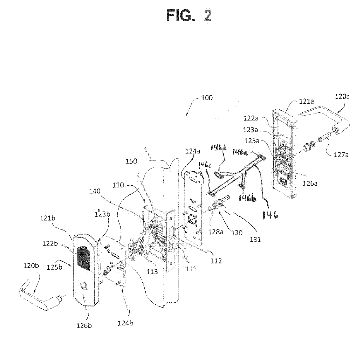 Interior door handle emergency lockdown apparatus, system, mobile application, and method thereof