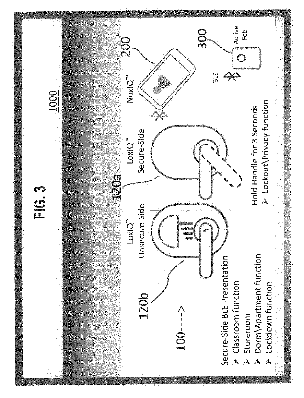 Interior door handle emergency lockdown apparatus, system, mobile application, and method thereof