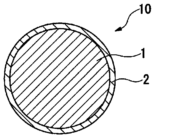 Wire and method for manufacturing same