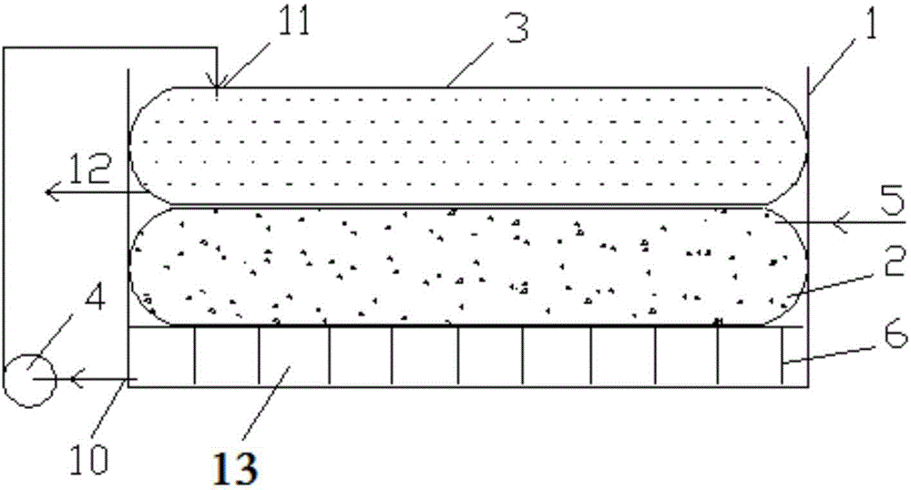 Hydraulic geotextile bag dewatering box