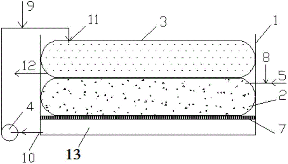 Hydraulic geotextile bag dewatering box