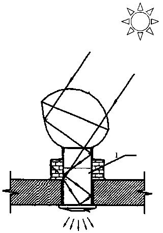 Internal self-cleaning pipelined skylight system