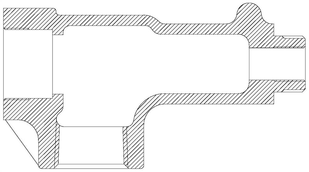 Gauge capable of detecting concentricity of two ends of columnar valve cover