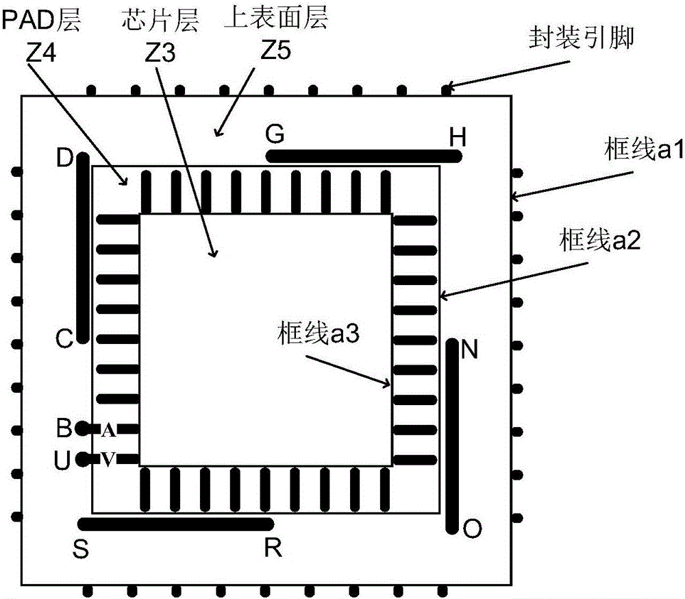 Safe packaging structure used for anti-attack chip, and packaging integrity detection method