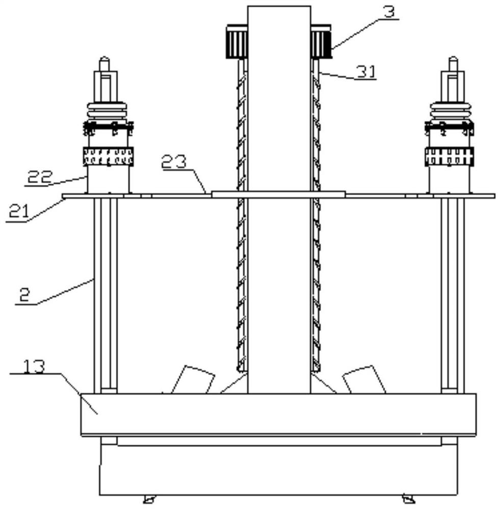 Immersible dual automatic coupling immersible pump platform