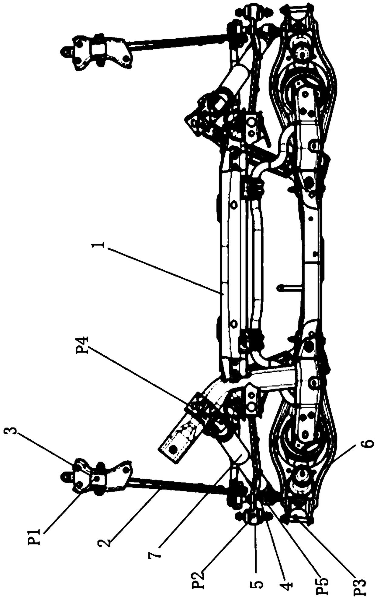 Manufacturing method of multi-link rear suspension, multi-link rear suspension and vehicle