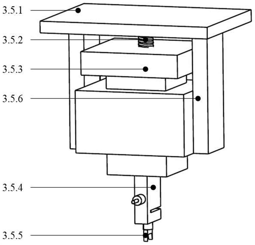 Two-dimensional stroke extension self-sealing irradiation relaxation full-automatic detection device and method