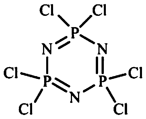 Novel bio-based phosphonitrile epoxy resin monomer and bio-based phosphorous-nitrogen epoxy resin prepared with same