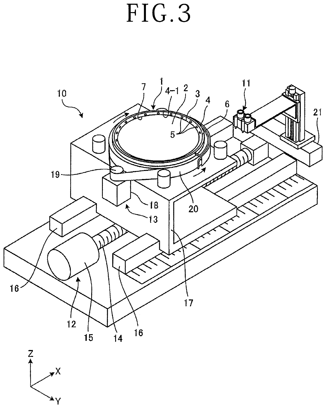 Chuck table and inspection apparatus