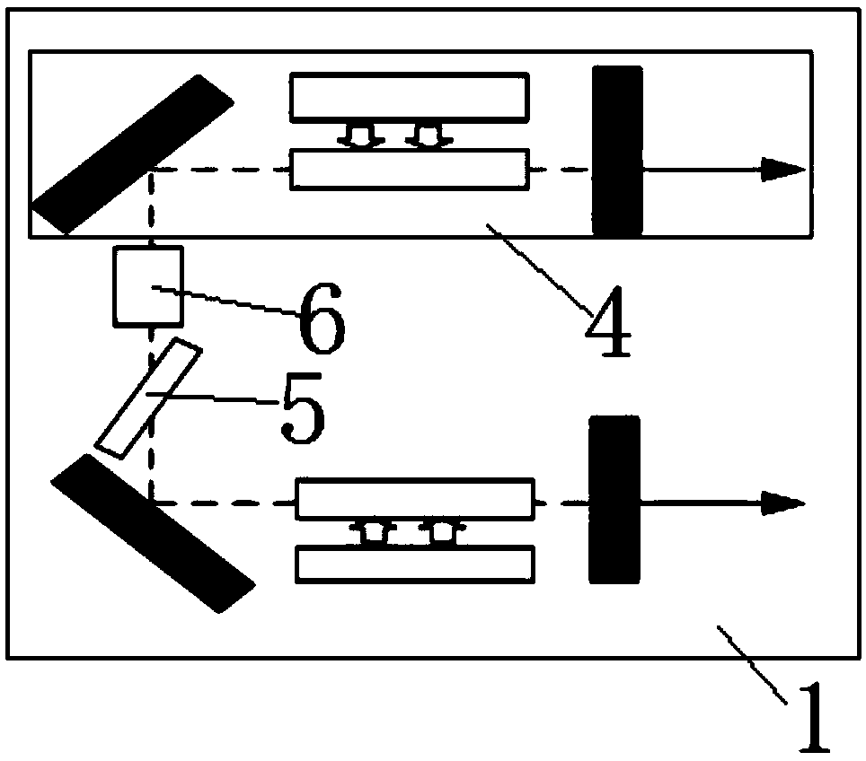 Laser interference photoetching system