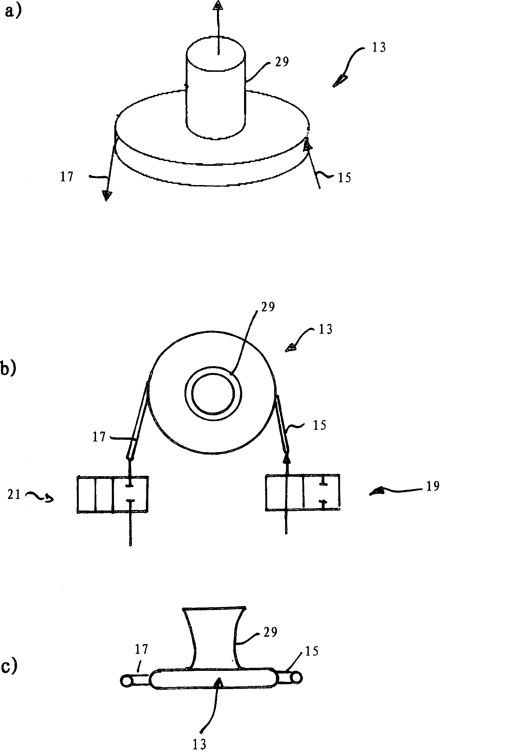 Piston steam engine having internal flash vapourisation of a working medium