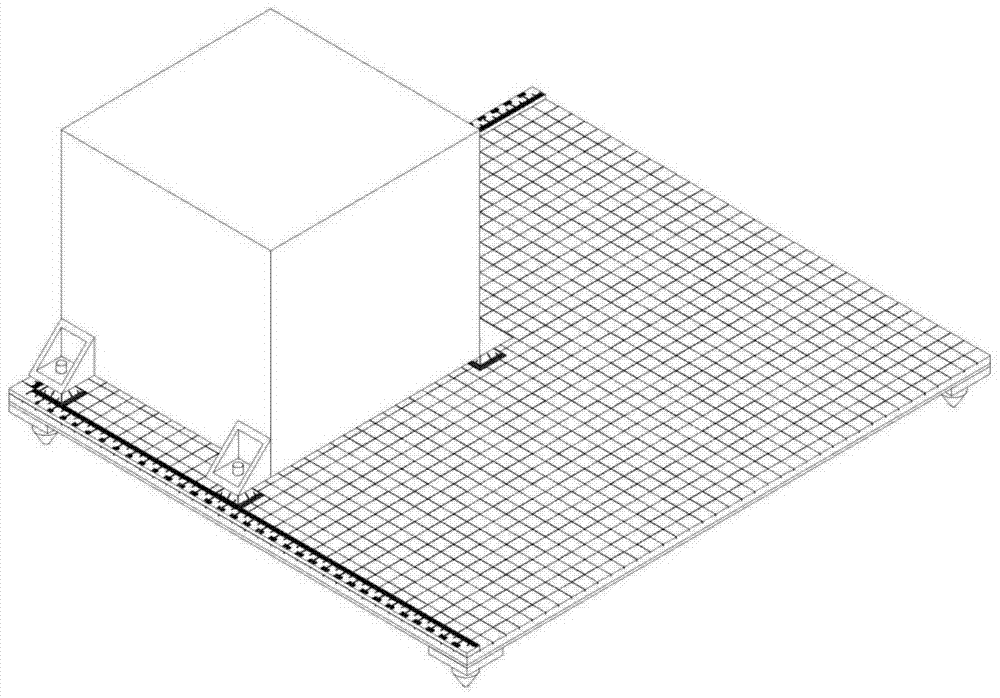 Assistant measurement tool and method for detecting intervals between installation holes of aerospace products