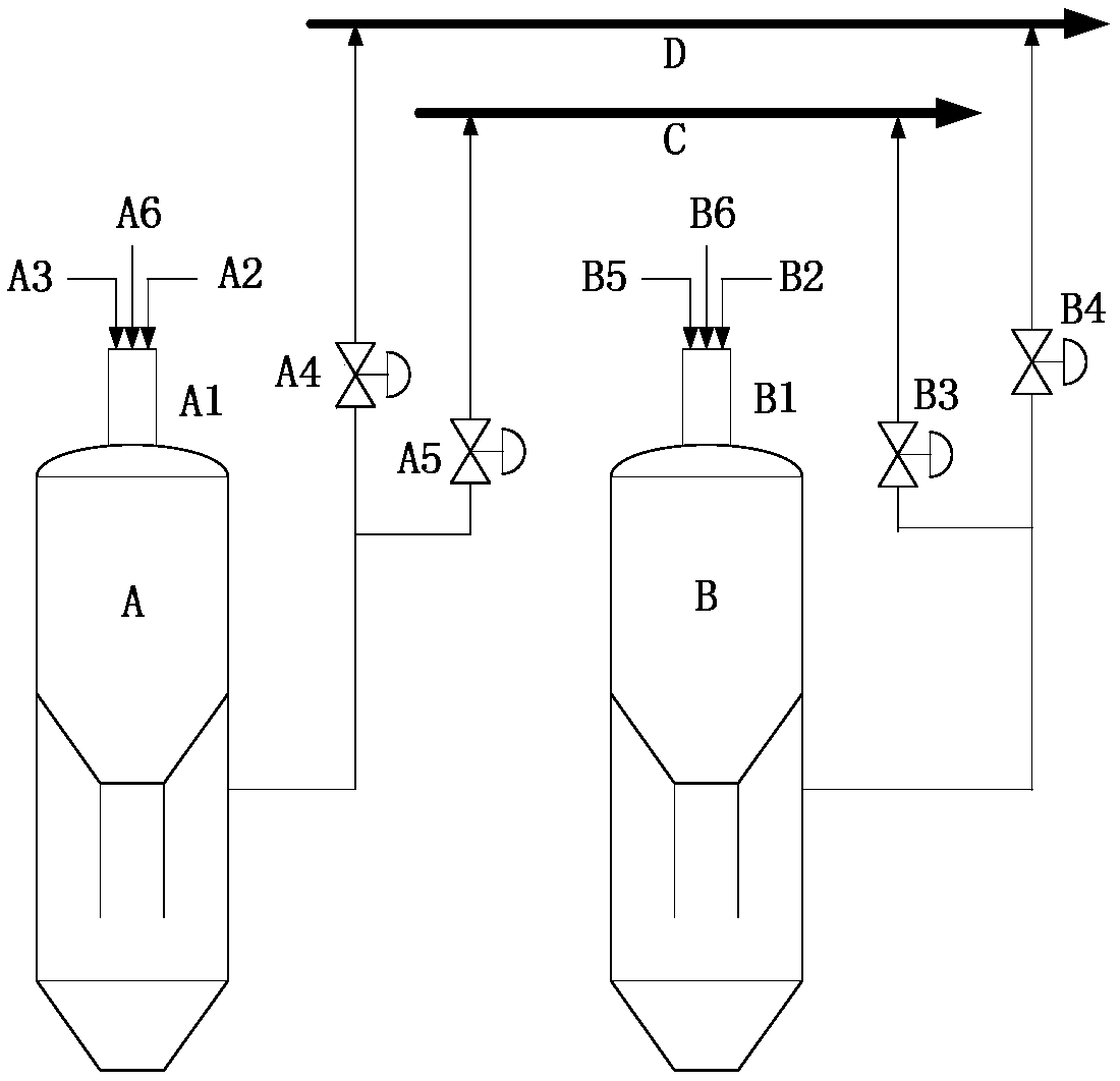 Online switching method of single-nozzle overhead entrained-flow pulverized coal gasifier