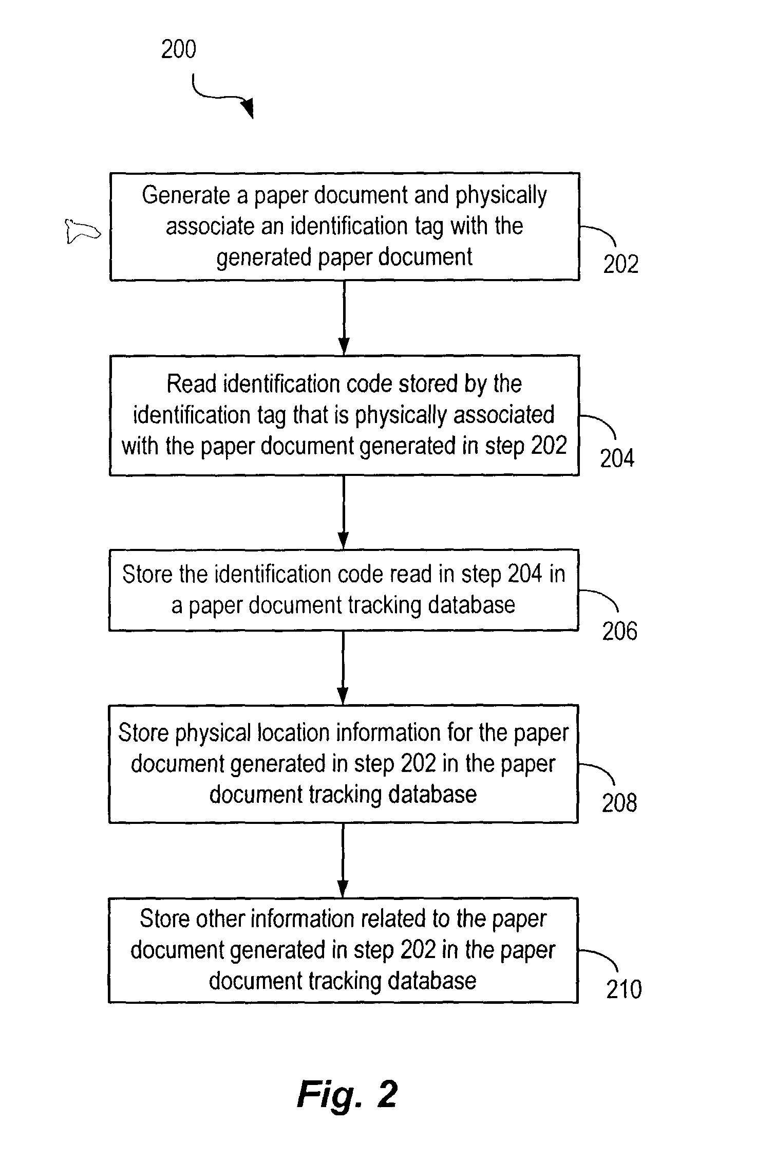 Techniques that facilitate tracking of physical locations of paper documents