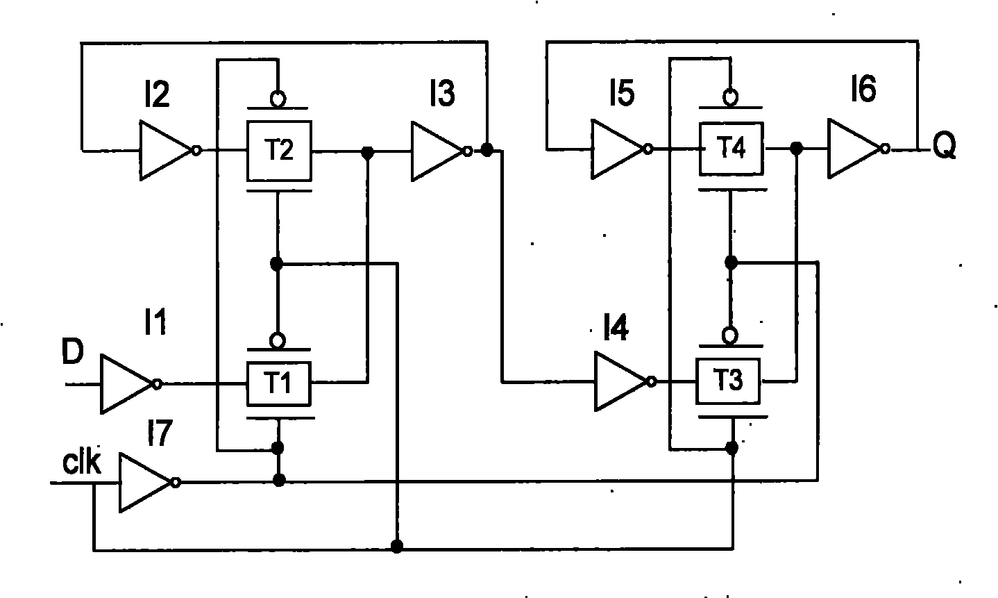 Subthreshold latch