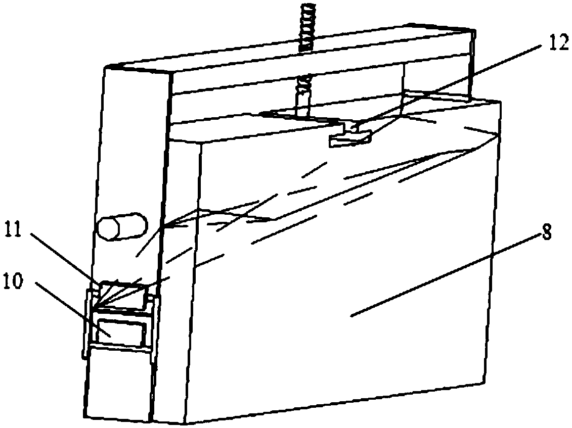 Lateral joint welding and fixing device of deformable ultra-thin metal structure and method for welding lateral structure using same