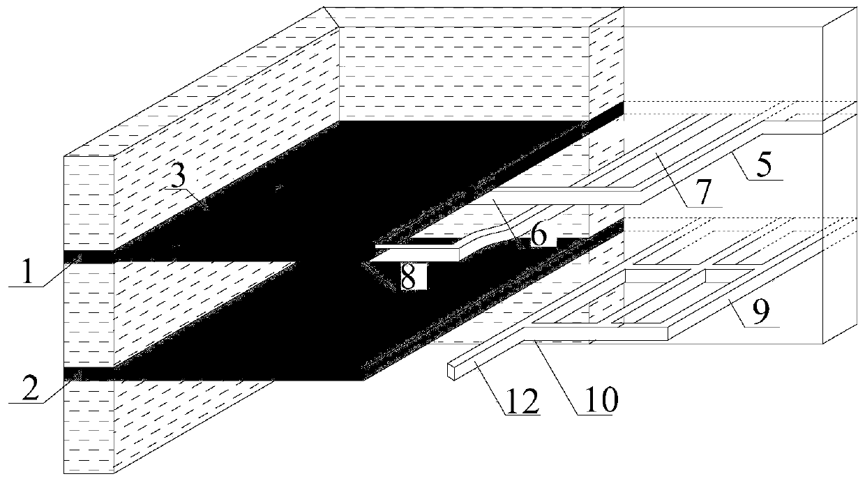 Method for up-down replacement collaborative mining of close distance coal seams