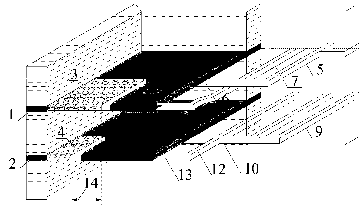 Method for up-down replacement collaborative mining of close distance coal seams