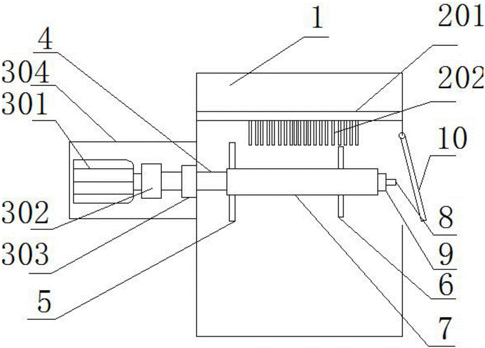 Bearing outer ring cleaning device