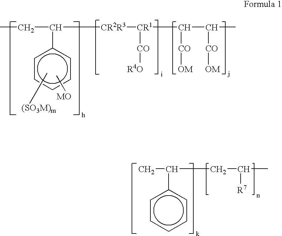 Poly(hydroxystyrene) stain resist