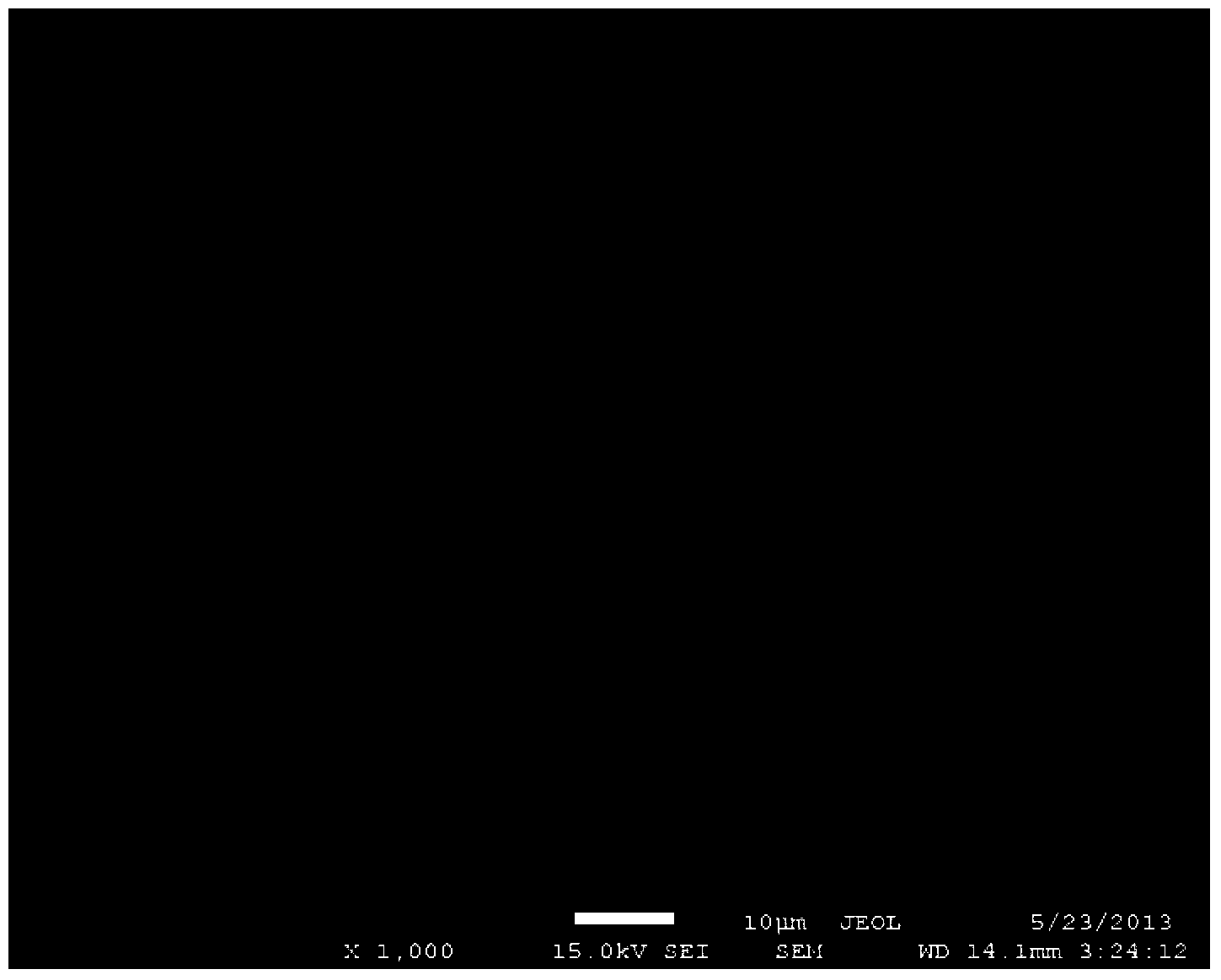 Method for preparing graphene chemically modified electrode through in-situ growth