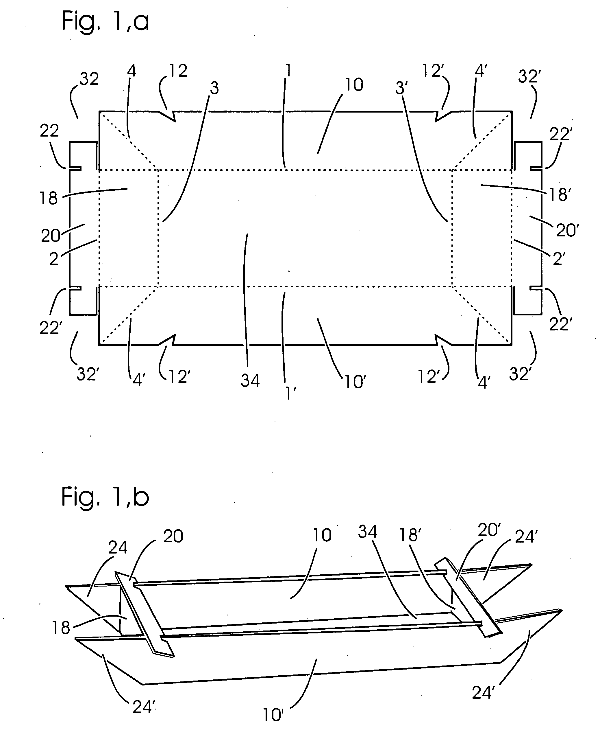 Leak proof self securing container from single sheet