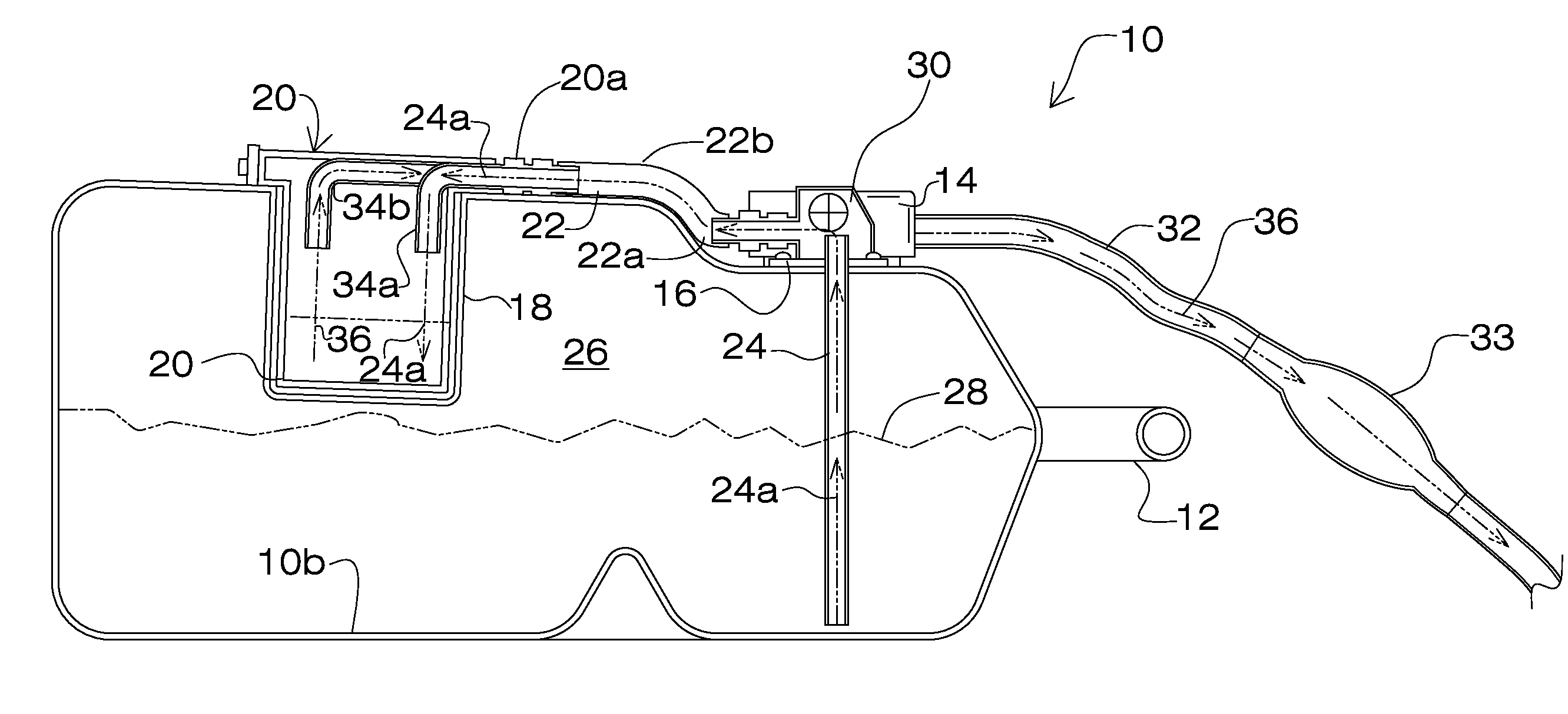 Water separator for small boat fuel systems