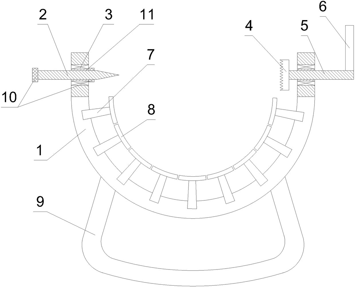 Voltage-stabilized and filtered power source for single-chip microcomputer