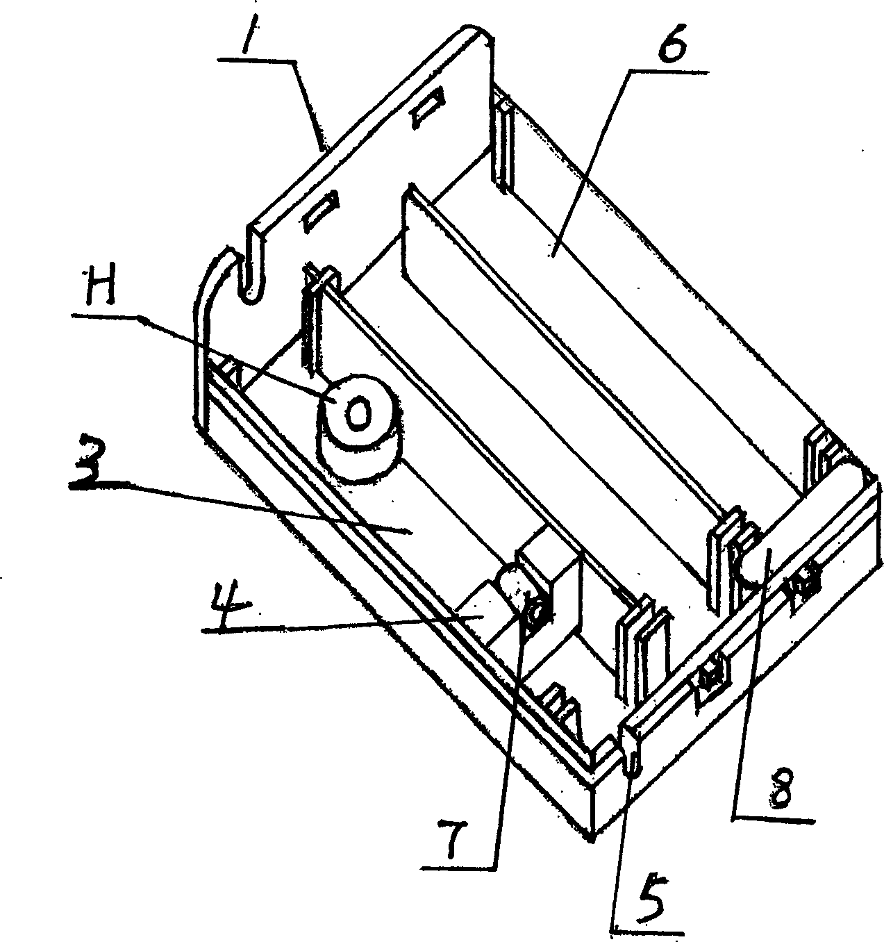 Portable medical transfusion alarm device