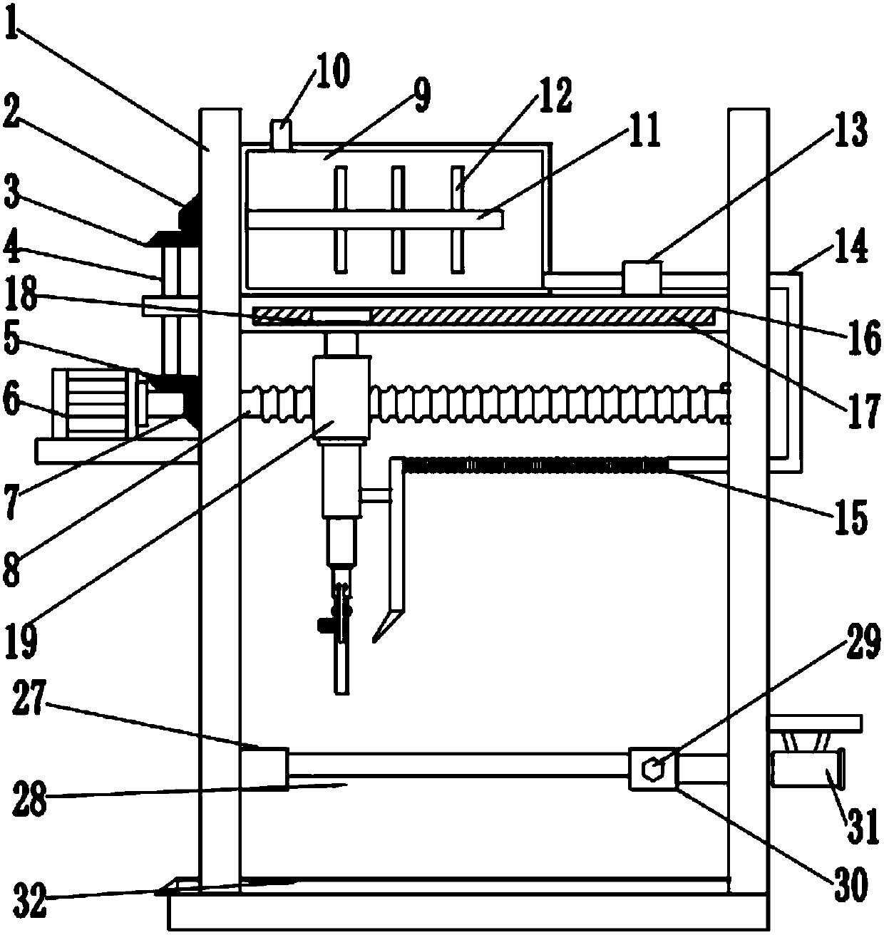 Efficient steel pipe cleaning device