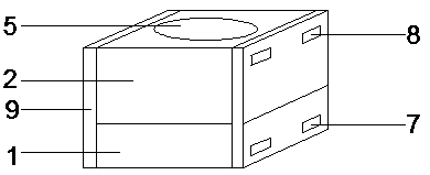 Reusable transplanting flowerpot