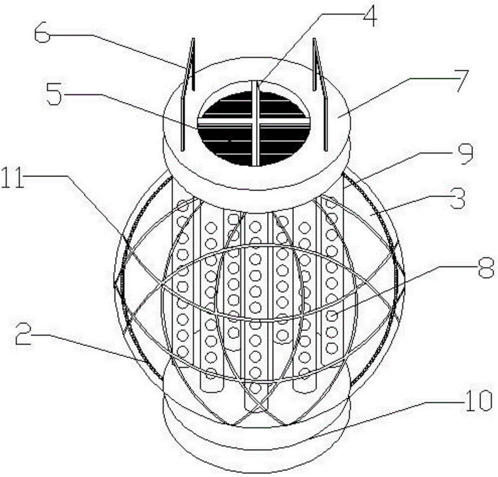 LED fishing lamp for deep sea