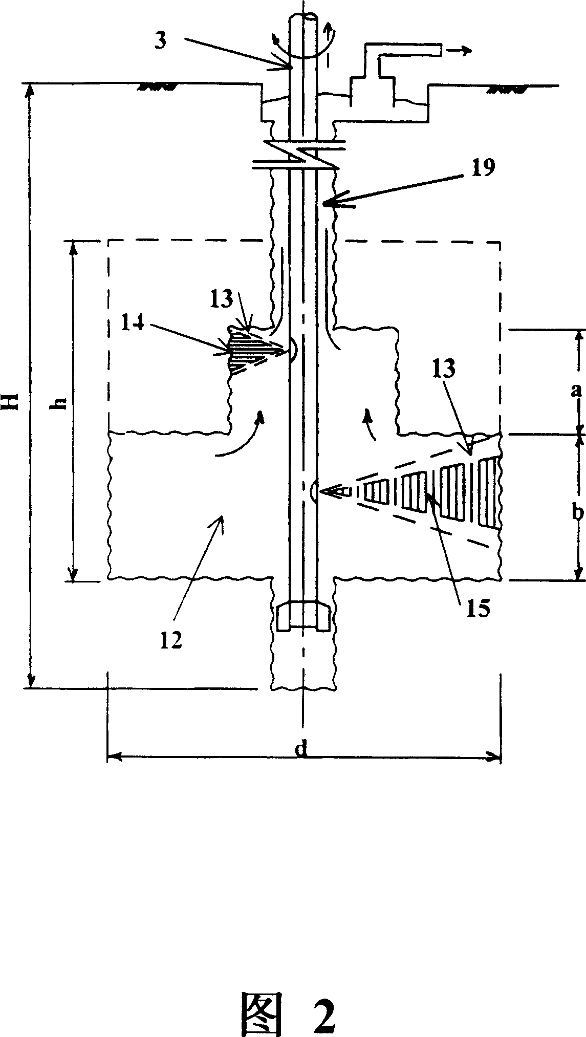 Three pipe double high pressure rotary jet sprouting reinforced construction method and its equipment