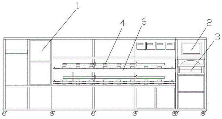 Semi-automatic series water meter verifying and calibration device