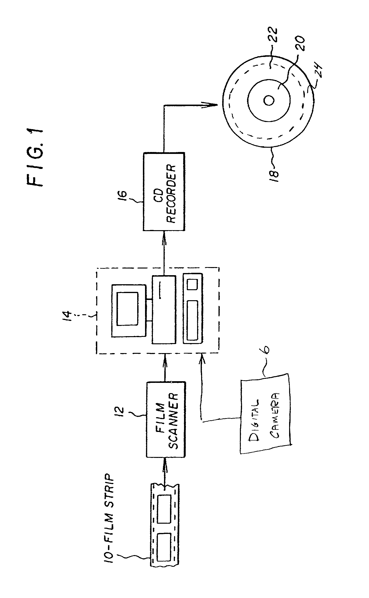 Recording audio enabling software and images on a removable storage medium