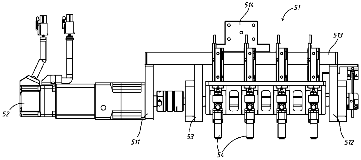 Turnover type taking and placing mechanism