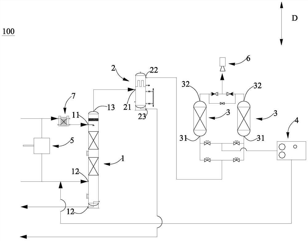 Gasoline gas recovery device