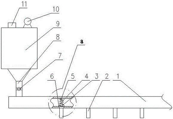 Automatic water feeding device for poultry