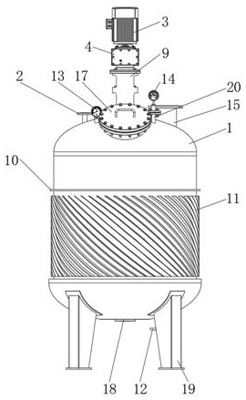 Novel fin vortex jacket reactor