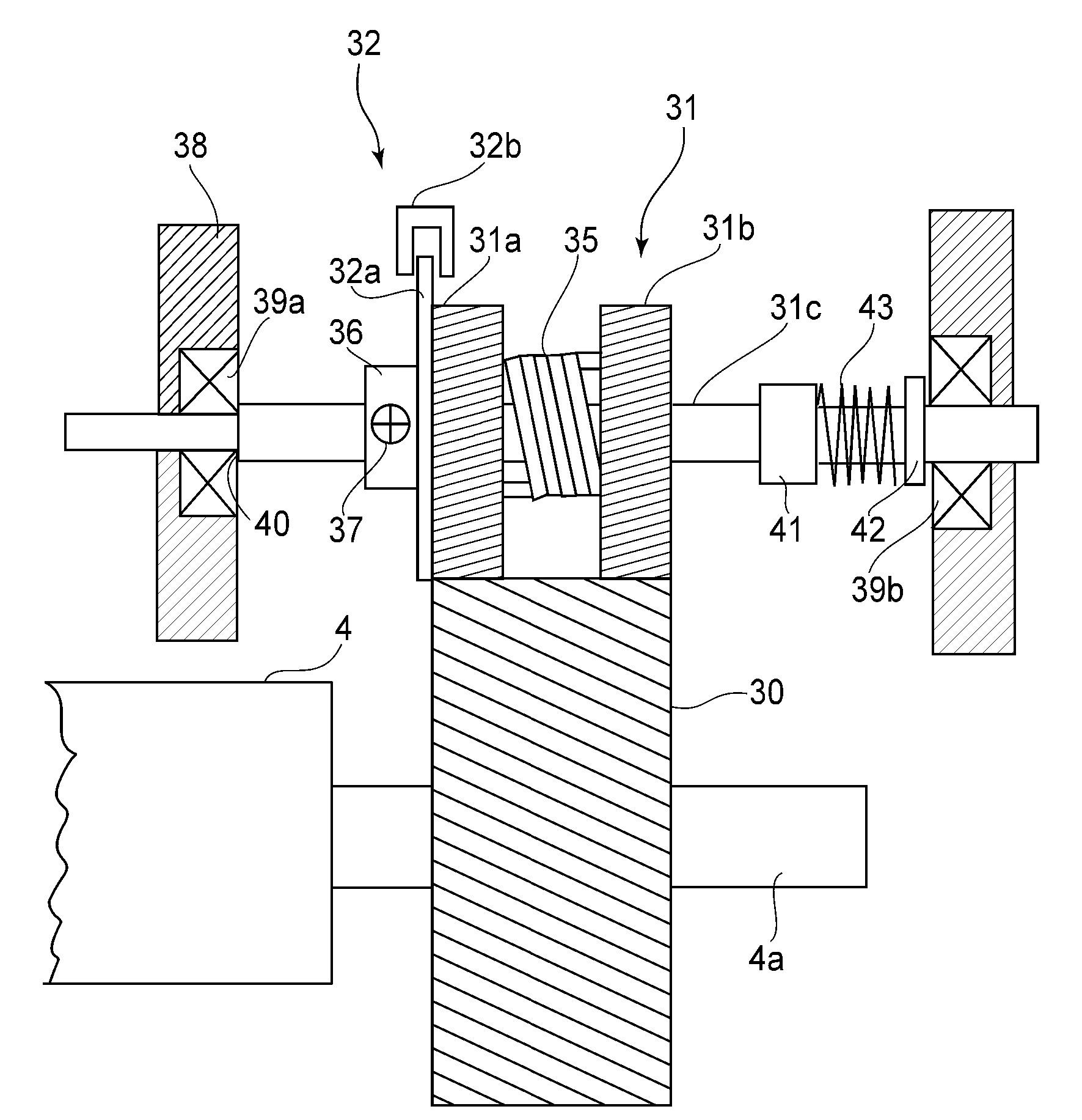 Driving device and image forming apparatus