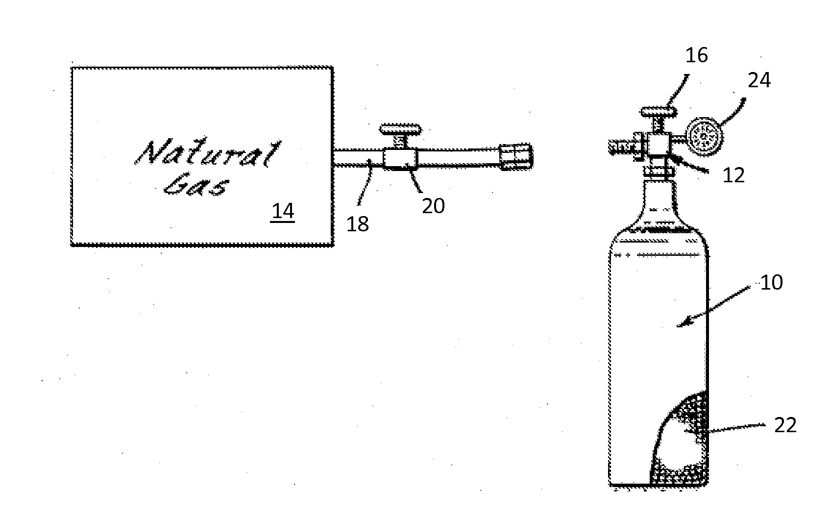 Method and Apparatus for Optimizing Sorptive Storage of Gas