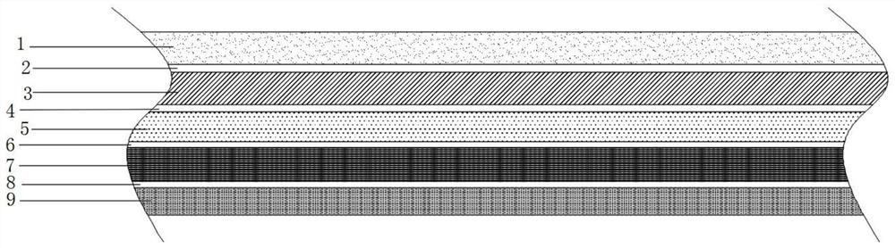 Optical color-changing anti-counterfeiting stay wire