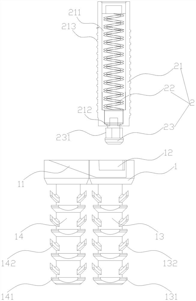 Simple buckle capable of being quickly disassembled and assembled