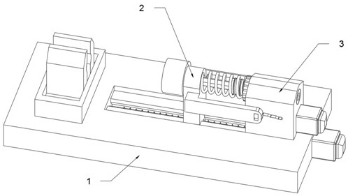 Pneumatic numerical control threading machine