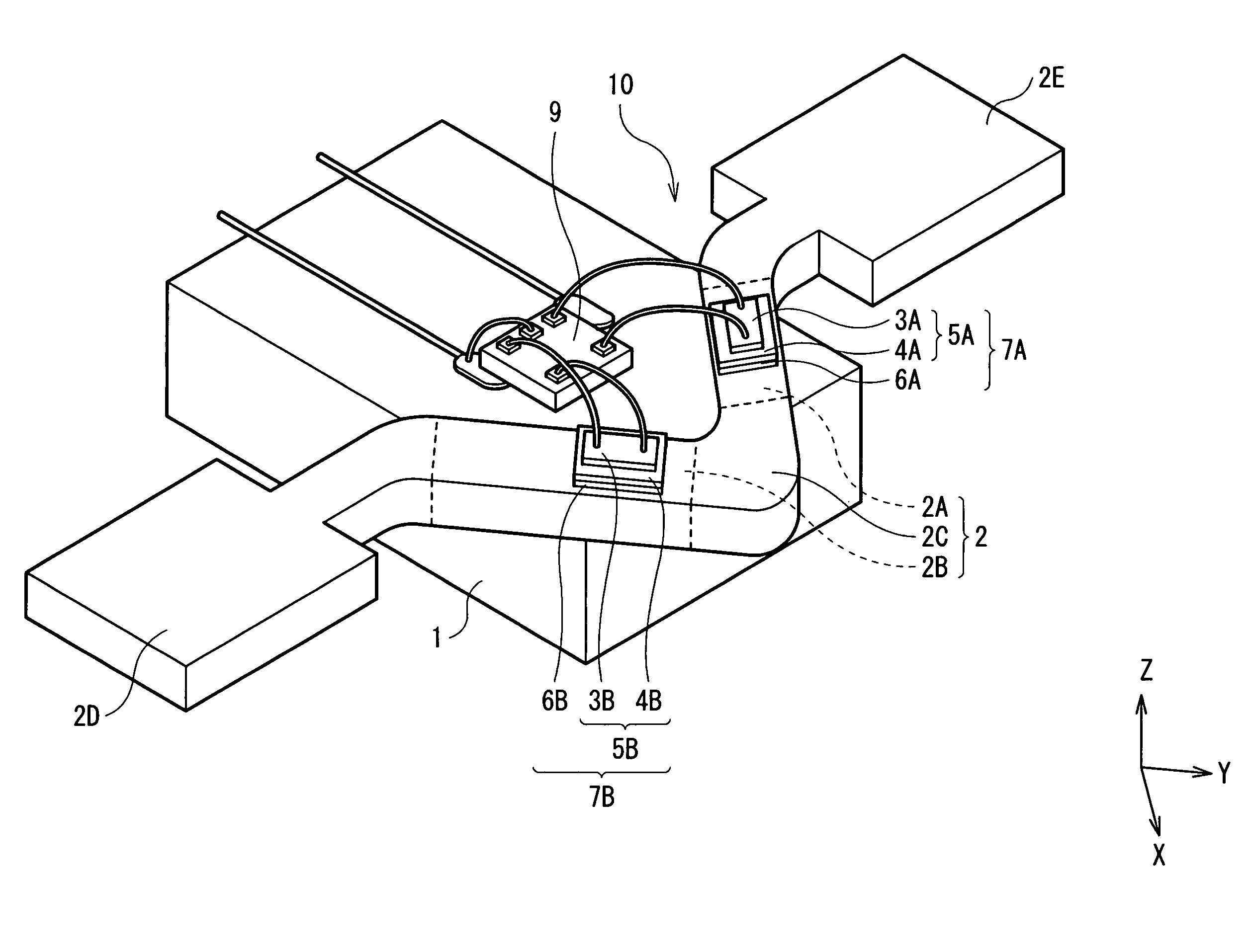 Magnetic sensor and current sensor