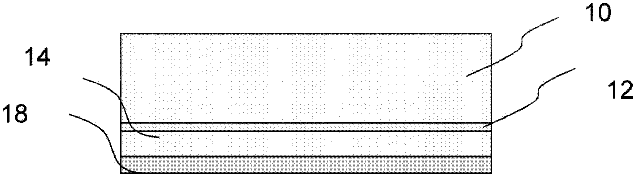 Transparent polyimide composite film for flexible display device, and production method thereof