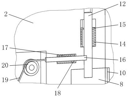 Hinge structure for rapid escape and escape method