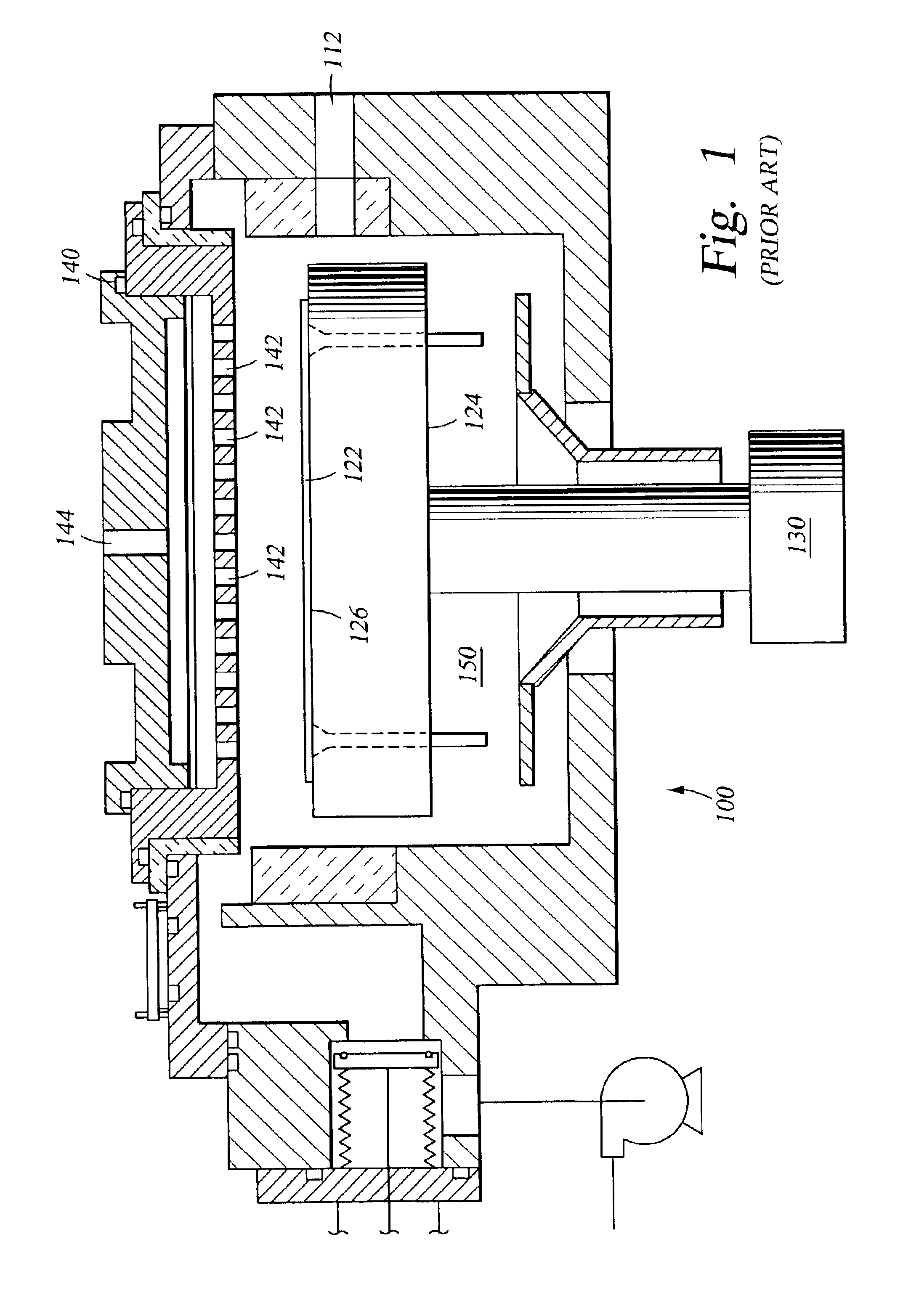 Clamshell and small volume chamber with fixed substrate support