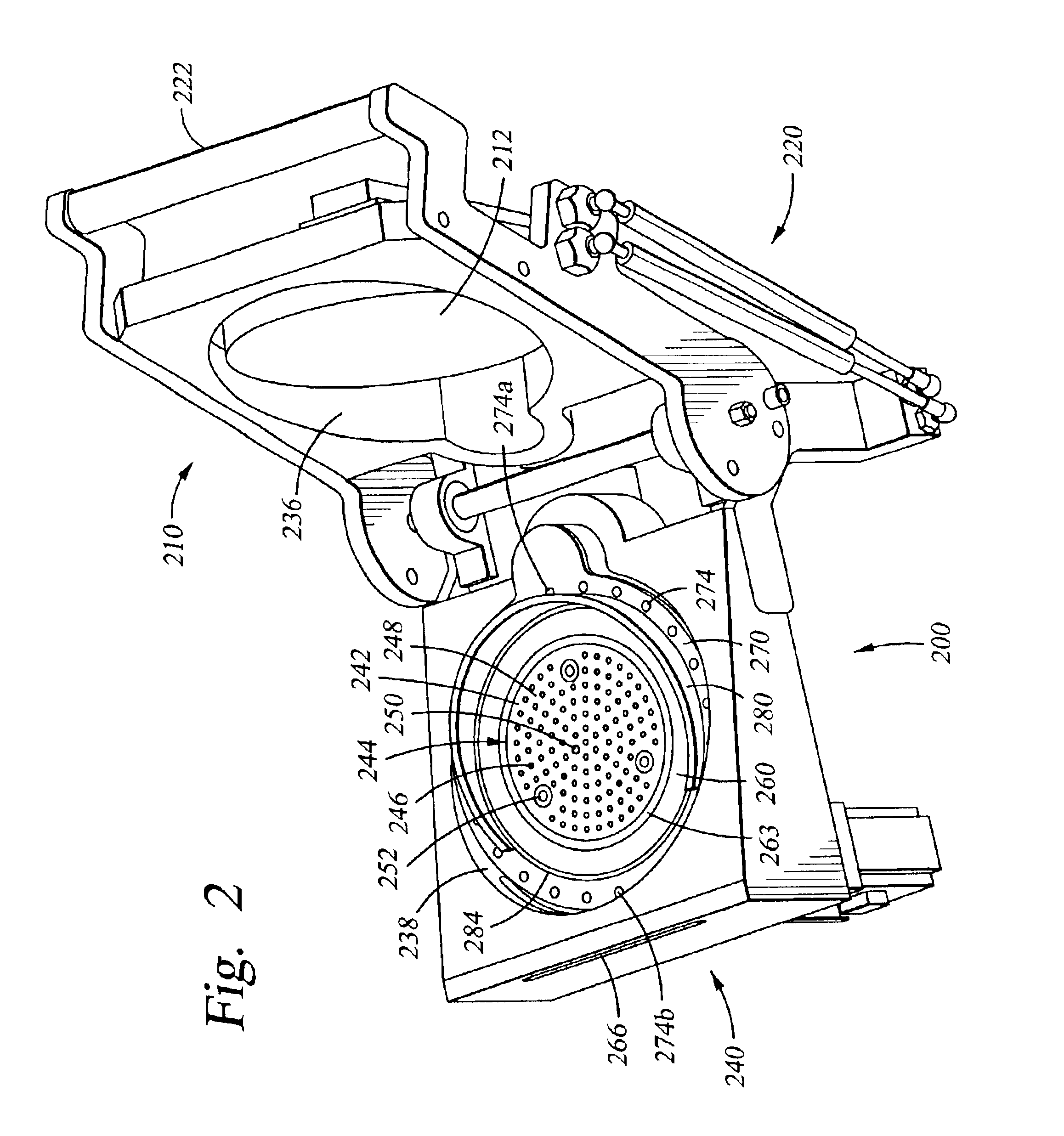 Clamshell and small volume chamber with fixed substrate support