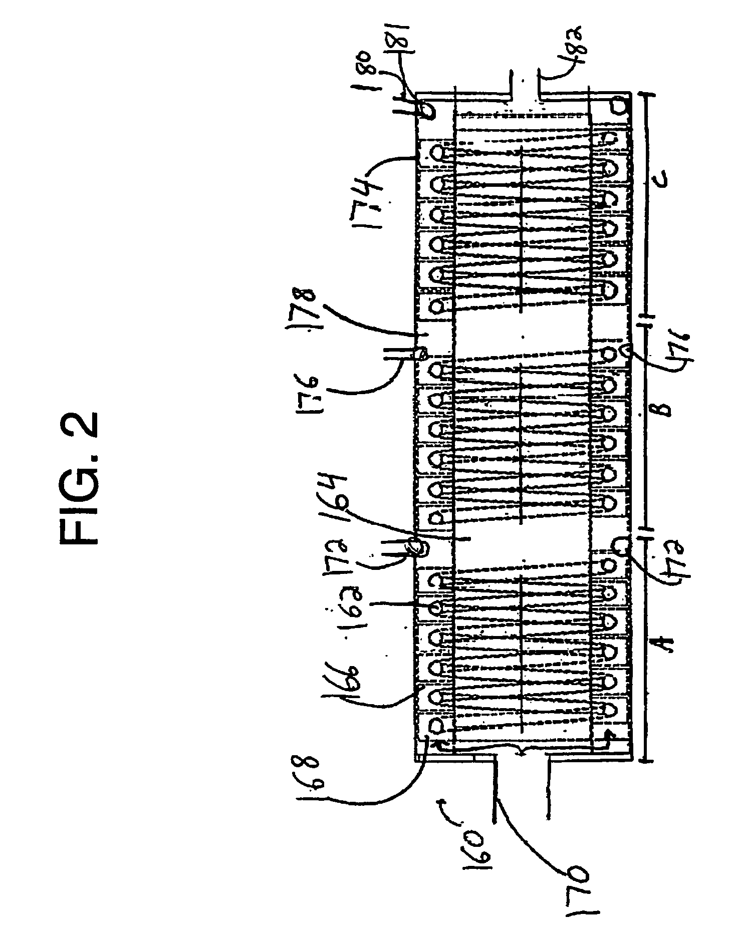 Distribution of air for carbon monoxide removal in a reformate